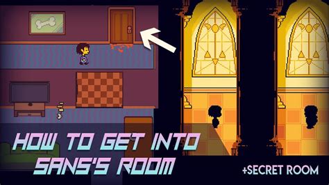 sans next door|sans room secret door.